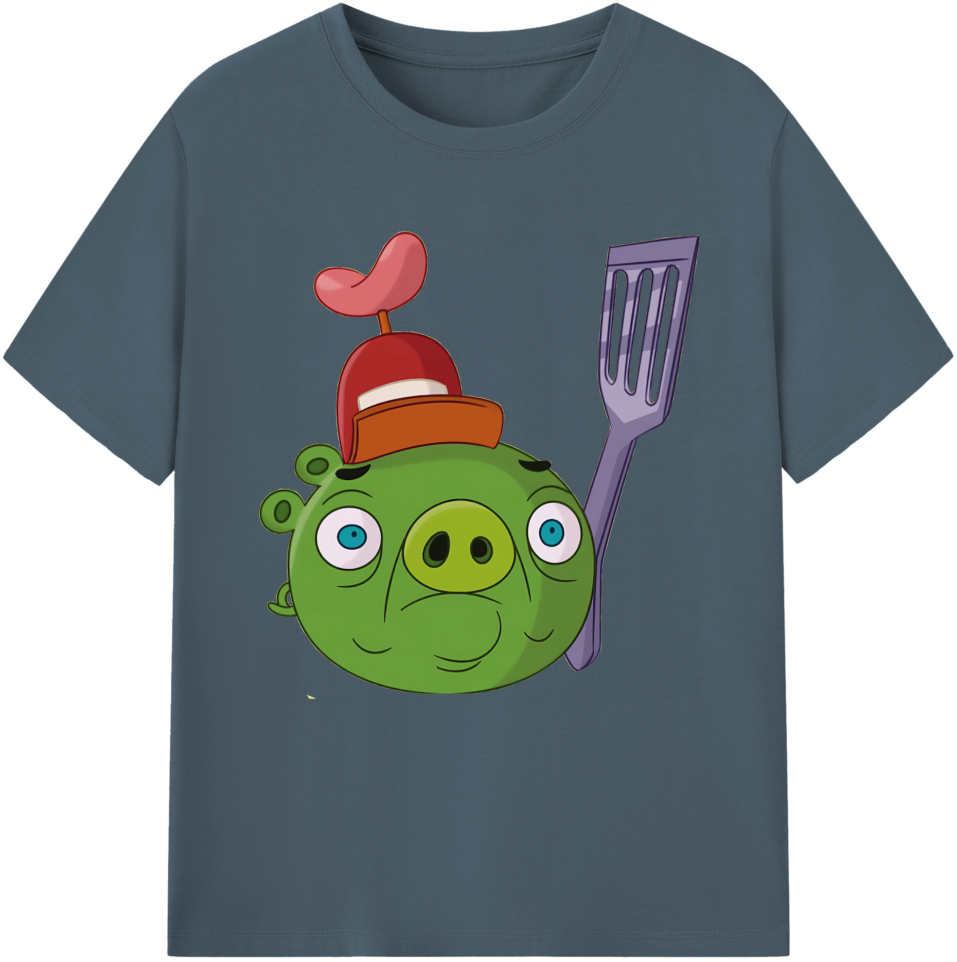 （画像用） Angry Birds アングリーバード 綿100％半袖Tシャツ（フロントプリント）